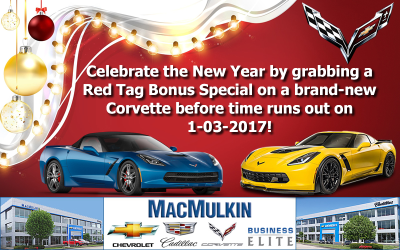 End of Year 2017 Corvette Specials